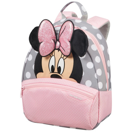 Dječji ruksak Samsonite Disney Ultimate 2.0 Bp S Disney Minnie Glitter ružičasta