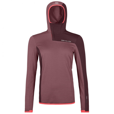 Ženska dukserica Ortovox W's Fleece Light Grid Sn Hoody ružičasta