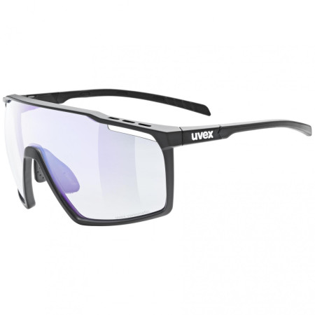 Sportske naočale Uvex Mtn Perform V crna Black Mat/Litemirror blue