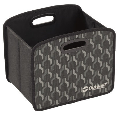 Sklopivi koš Outwell Kauai On-The-Go Basket crna