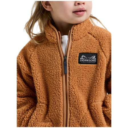 Dječja dukserica Didriksons Gibbs Kids Fullzip 2 Almond Tree