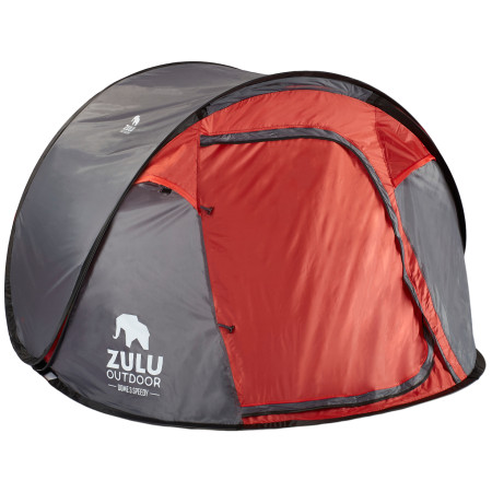 Pop Up šator Zulu Dome 3 Speedy siva/crvena