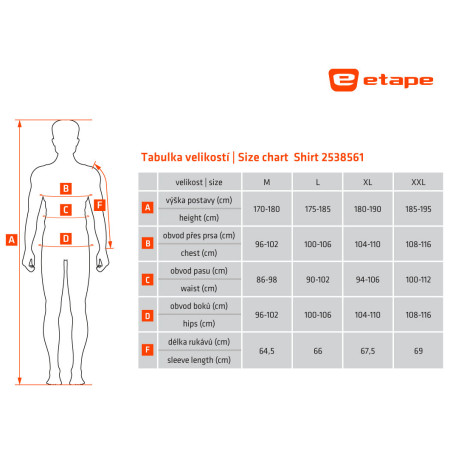 Muška košulja Etape Shirt