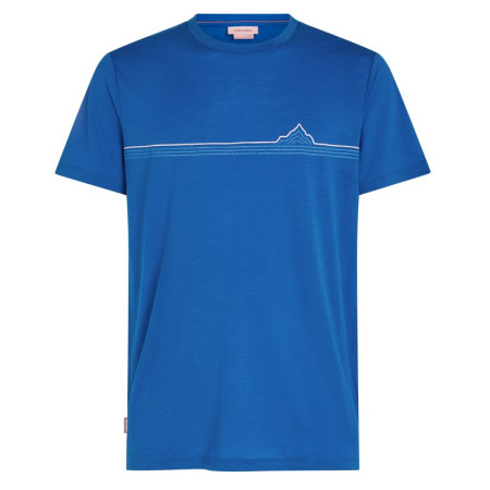 Muška majica Icebreaker Men Merino 150 Tech Lite SS Tee Range Stripes