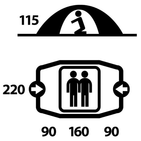 Šator Husky Falcon 2