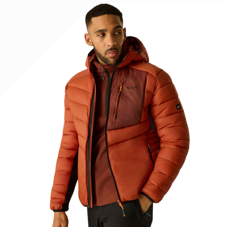 Muška hibridna jakna Regatta Hooded Leedre Hybrid