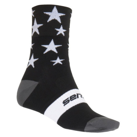 Čarape Sensor Stars černé/bílé crna/bijela Black/White