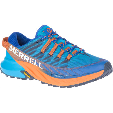 Muške tenisice za trčanje Merrell Agility Peak 4 plava/narančasta Tahoe