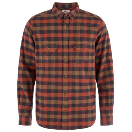 Muška košulja Fjällräven Skog Relaxed Shirt M smeđa Autumn Leaf-Wood Brown
