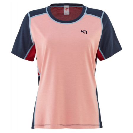 Ženska majica Kari Traa Sanne Hiking Tee ružičasta/plava