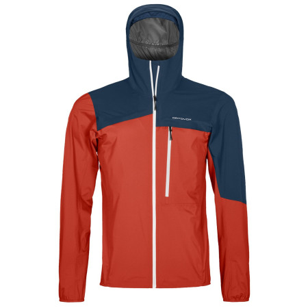 Muška jakna Ortovox 2.5L Civetta Jacket M crvena/plava cengia rossa