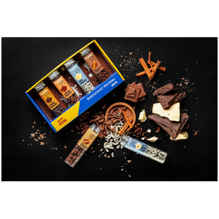 Cvrčci za jelo Sens Cvrčci v čokoládě - Dárkový set 4 chutí