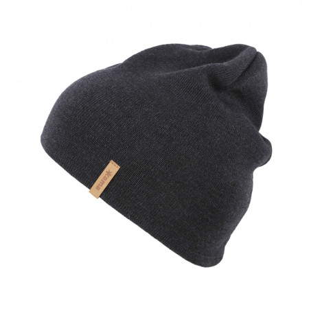 Pletena kapa od merino vune Kama A160 siva Darkgrey