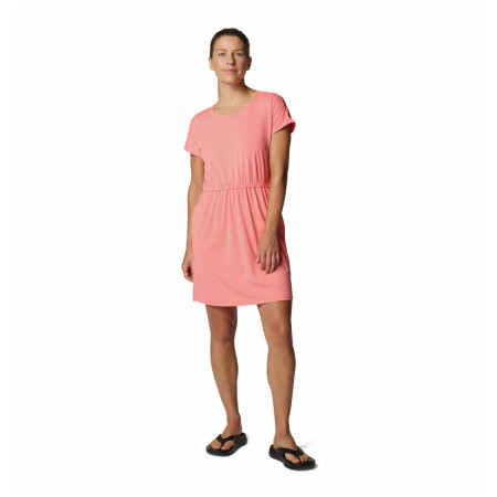 Ženska haljina Columbia Chill River™ Short sleeve Dress ružičasta Alpenglow
