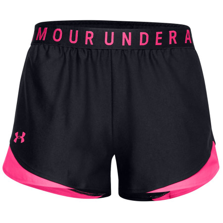 Ženske kratke hlače Under Armour Play Up Shorts 3.0 crna/ljubičasta Black / Cerise / Cerise