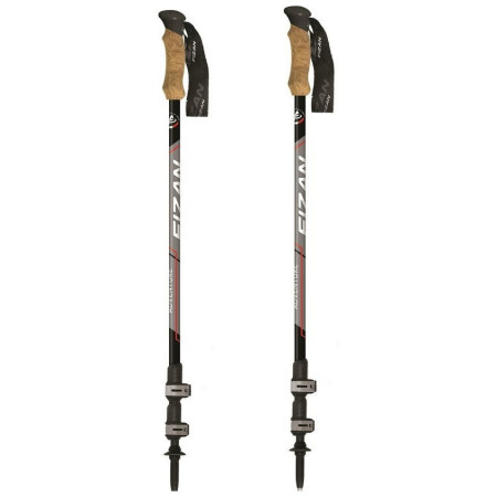 Trekking štapovi Fizan Adventure siva