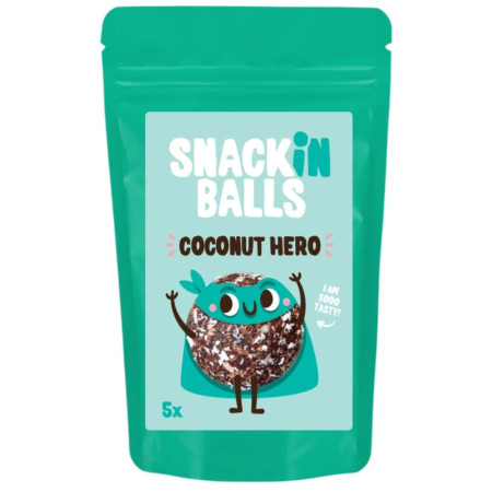Sportska prehrana SNACKin BALLS Coconut Hero 65 g