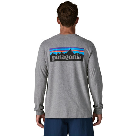 Muška majica Patagonia P-6 Logo Responsibili Tee LS