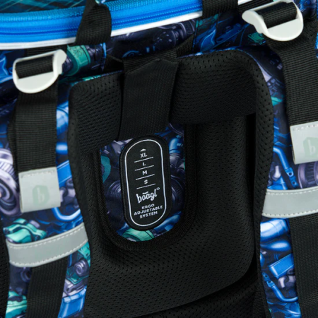 Školski ruksak za niže razrede osnovne škole Baagl Zippy