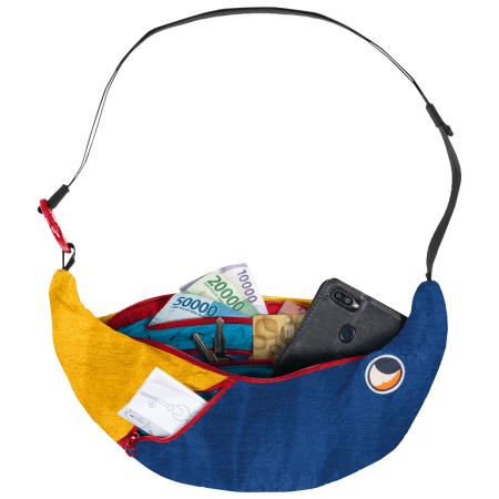 Torbice oko struka Ticket to the moon Upcycled Sling Bag Unique Edition