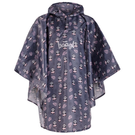 Dječja kabanica Baagl Pláštěnka Panda siva šedá
