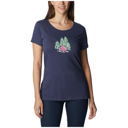 Ženska majica Columbia Daisy Days™ SS Graphic Tee plava Nocturnal Hthr, Best Site Graphic