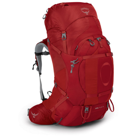 Ruksak Osprey Ariel Plus 70 crvena CarnelianRed