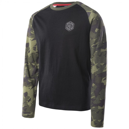 Dječja majica Bejo Rick Ls Jrb crna