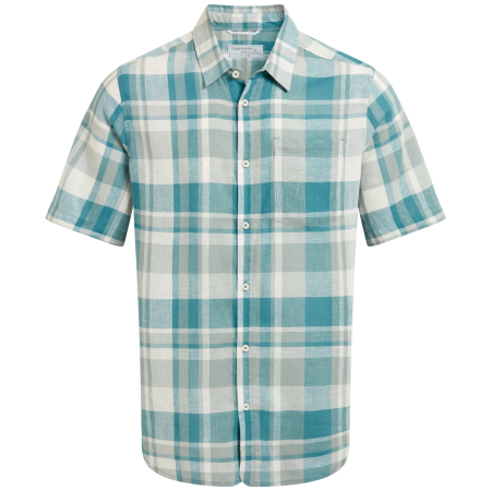 Košulja Craghoppers Argino Short Sleeved Shirt plava TrnqlBluChk