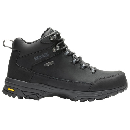 Muške planinarske cipele Regatta Burrell Leather Boot II crna Black