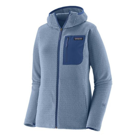 Ženska jakna Patagonia W's R1 Air Full-Zip Hoody plava Barnacle Blue