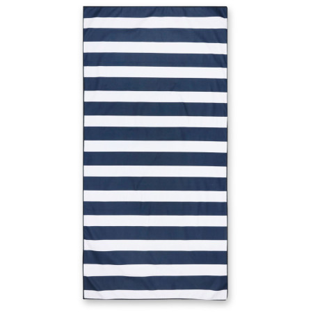 Ručnik Regatta Printed Microfibre Beach Towel plava/bijela Wht/NvyStrpe