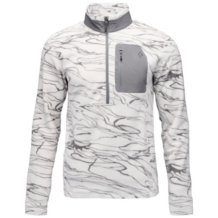 Muška dukserica Black Diamond Rift HZ Fleece Jacket siva Relief-Alloy-Steel Grey