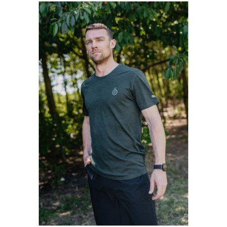 Muška majica Zulu Merino Quest 160 Short Comfy