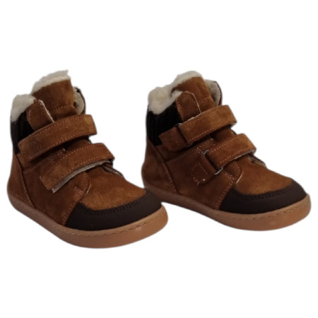 Dječje barefoot cipele beBare 3555TY Tan