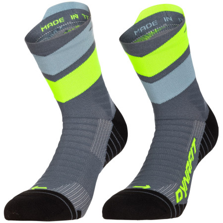 Čarape Dynafit Ultra Mid Sk siva/žuta cinder ULTRA YELLOW/5A30
