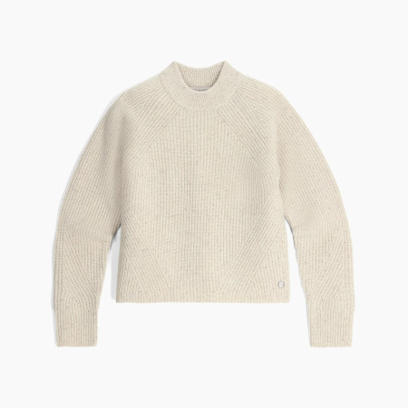 Ženski džemer Royal Robins W Rockcraft Mock Neck bež Soapstone HTR
