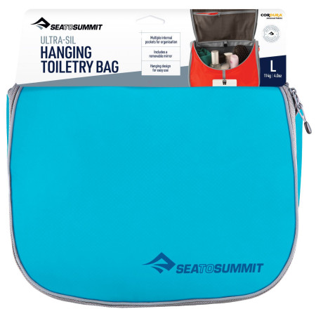 Kozmetička torbica Sea to Summit Ultra-Sil Hanging Toiletry Bag Large plava