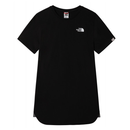 Ženska haljina The North Face Simple Dome Tee Dress Update crna Tnf Black