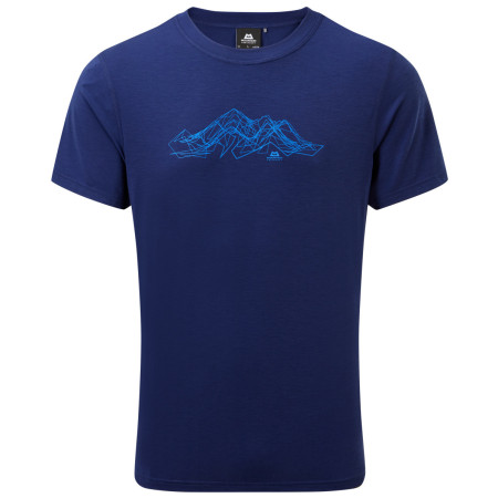 Muška majica Mountain Equipment Groundup Mountain Tee Medieval Blue plava