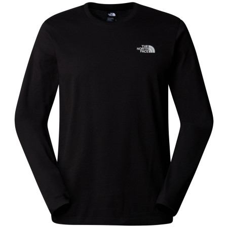 Muška majica The North Face M L/S Simple Dome Tee crna TNF BLACK