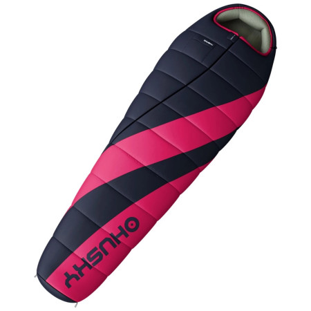Ženska vreća za spavanje Husky Ember Ladies -15°C crna/ružičasta