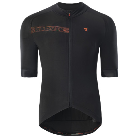 Muški biciklistički dres Radvik Bravo Gts crna Black/Tangarine Tango