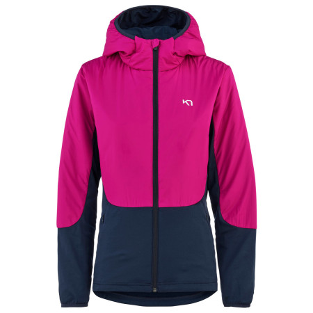 Ženska dukserica Kari Traa Sanne Hybrid ružičasta/plava