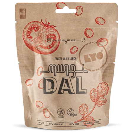 Dehidrirana hrana Lyo food Fazole mungo na indijski s umakom od rajčice 270 g