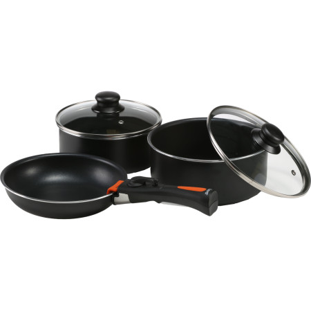 Set posuđa Vango Gourmet Cook Set crna