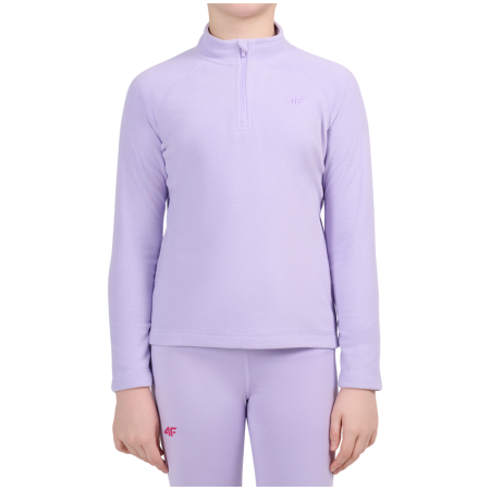 Dječja funkcionalna dukserica 4F Fleece Underwear F089 Light Violet Ljubičasta Light Violet