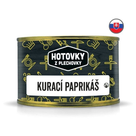 Glavno jelo Hotovky z plechovky Piletina na paprici (400 g)