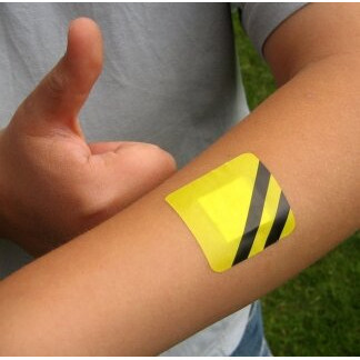 Izložbeni samoljepljivi flasteri Bee Patch za liječenje uboda pčela/ose