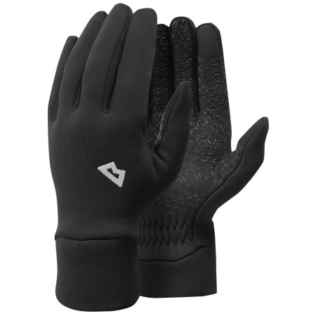 Muške rukavice Mountain Equipment Stretch Fleece Grip Glove crna Black